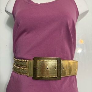 Gold‎ Woven Women's Belt